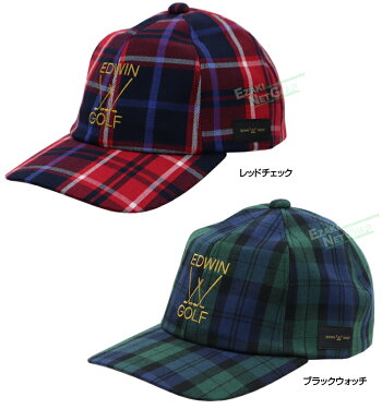 EDWINGOLF(エドウィンゴルフ)日本正規品TRチェックキャップ2019モデル「EDC1948WC」【あす楽対応】
