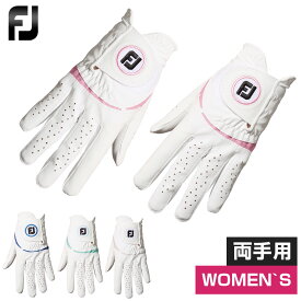 FOOTJOY フットジョイ 日本正規品 WeatherSof ウェザーソフ レディス ゴルフグローブ(両手用) 2023モデル 「 FGWF3PR 」 【あす楽対応】