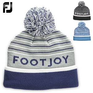 FOOTJOY tbgWC {Ki XgCv ||r[j[ 2025Vi u Striped Pom Pom Bobble v yX݌ɕiz