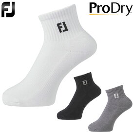 FOOTJOY フットジョイ 日本正規品 ProDry プロドライ クォーター ゴルフ ソックス 「 FJSK112 」 【あす楽対応】