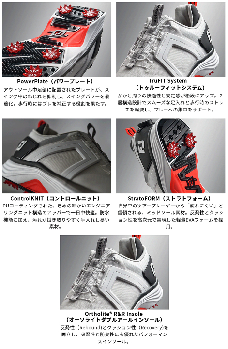 楽天市場】FOOTJOY フットジョイ 日本正規品 HYPERFLEX BOA ハイパー