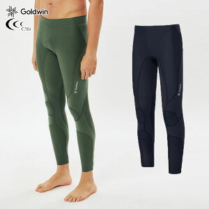 【10/30限定!エントリーで当店全品ポイント10倍!】 Goldwin ゴールドウィン 日本正規品 C3fit シースリーフィットインパクトエアーロングタイツ メンズ 2025新製品 「 GC15151 」 【当店在庫品】