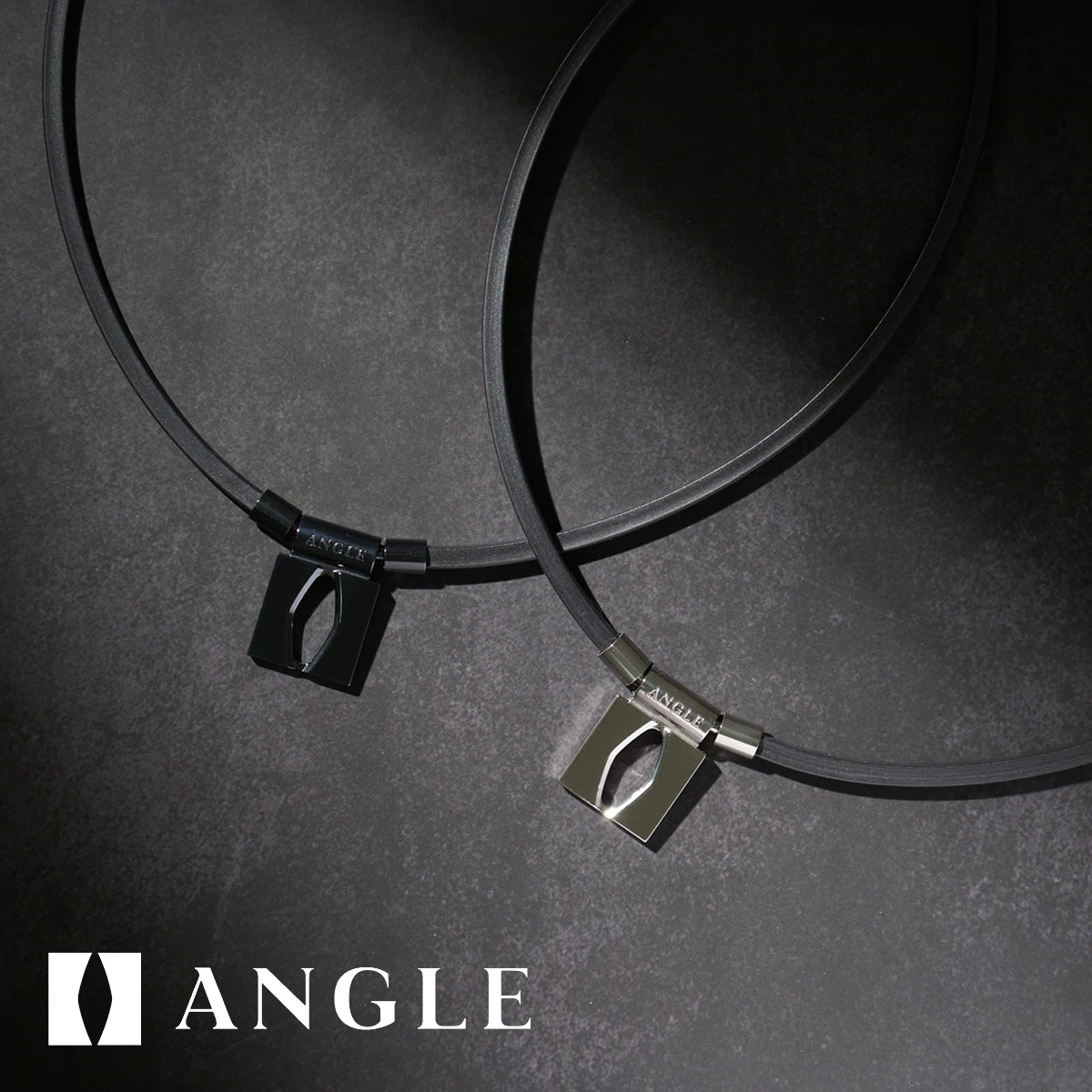 ANGLE(アングル)日本正規品 01 NECKLACE (e.モデル01ネックレス) 男女兼用 磁気ネックレス 「 AE01N 」 