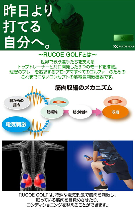 楽天市場】伊藤超短波 RUCOE GOLF(ルコエゴルフ) 本体セット 