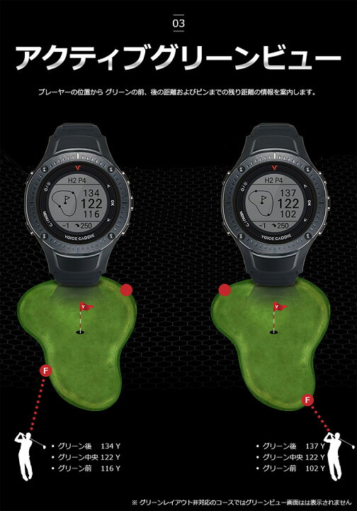 楽天市場】voice caddie ボイスキャディ 正規品 G3 watch ゴルフナビ  
