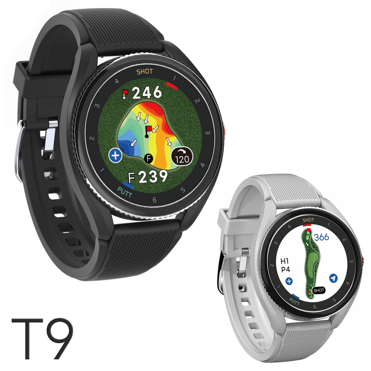 voice caddie ボイスキャディ 正規品 T9 ゴルフナビ GPS スマートゴルフウォッチ 2022モデル 「 腕時計型GPS距離測定器 」 