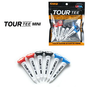 TOUR TEE �c�A�[�e�B�[ ���K�i MINI Pack �~�j�p�b�N �S���t�e�B�[ �u �S��44mm 6�{���� ���C�g T-491 �v �y���X�݌ɕi�z