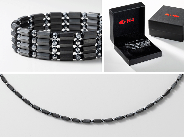 健康アクセサリー 0906-1 ON4 オンフォー TYPE-C 磁気ネックレス 男女兼用 医療機器 磁気