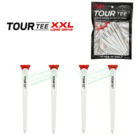 【1/18 エントリー/抽選で最大100%ポイントバック】 TOUR TEE ツアーティー 正規品 XXL LONG DRIVE ロングドライブ ゴルフティー 2025モデル 「 全長101mm 4本入り 」 【当店在庫品】