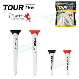 TOUR TEE with Piretti Logo ツアーティー ウィズ ピレッティ ロゴ 正規品 ゴルフティー コンボパック 「 4本セット ( ロング80mm×2、ショート44mm×2 ) 」 【当店在庫品】