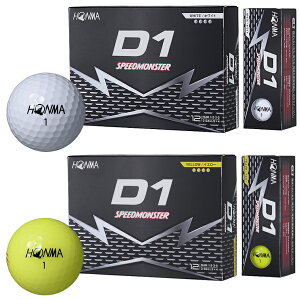HONMA GOLF �{�ԃS���t ���{���K�i �z���} D1 SPEEDMONSTER �X�s�[�h�����X�^�[ �S���t�{�[�� 1�_�[�X(12��) 2026�V���i �u BT2504 �v �y���X�݌ɕi�z