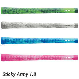 IOMIC イオミック 日本正規品 Sticky Army スティッキーアーミー ウッド＆アイアン用ゴルフグリップ 単品(1本)