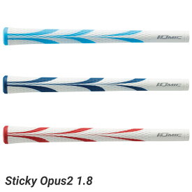 IOMIC イオミック 日本正規品 Sticky Opus2 1.8 スティッキーオーパス2 ウッド＆アイアン用 ゴルフグリップ 単品(1本)