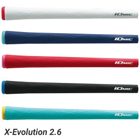 IOMIC イオミック 日本正規品 X-Evolution2.6 エックスエボリューション ウッド＆アイアン用 ゴルフグリップ 単品(1本)
