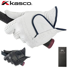 Kasco キャスコ 正規品 シルキーフィット ピュアエチオピアシープ メンズ ゴルフグローブ(左手用) 「 GF-23301 」 【あす楽対応】