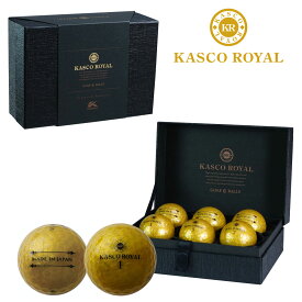 kasco キャスコ 日本正規品 KASCO ROYAL3 キャスコロイヤルスリー ゴルフボール 半ダース(6個入) 【あす楽対応】