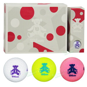 Wilson �E�B���\�� ���{���K�i WILSON BEAR4 �E�B���\���x�A �S���t�{�[�� 1�_�[�X(12��) �y���X�݌ɕi�z