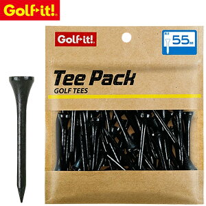Golfit! StCbg Cg Ki TEE PACK eB[pbN EbheB[ 55 ubN 2024f u S55mm T-437 v
