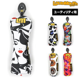 LOUDMOUTH GOLF ラウドマウス ゴルフ日本正規品 ユーティリティ用ヘッドカバー 2023モデル 「 LM-HC0014/UT (763-991) 」 【あす楽対応】