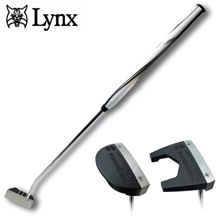 楽天市場】Lynx リンクス 日本正規品 MASTER MODEL MF PUTTER マスター 