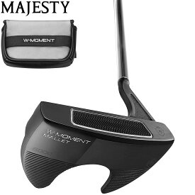 MAJESTY マジェスティ 日本正規品 W-MOMENT PUTTER ダブリューモーメント パター マレットタイプ スチールシャフト