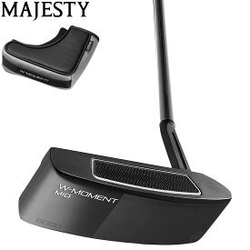 MAJESTY マジェスティ 日本正規品 W-MOMENT PUTTER ダブリューモーメント パター ミッドマレットタイプ スチールシャフト