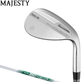 MAJESTY マジェスティ 日本正規品 W-MOMENT WEDGE ダブリューモーメント ウェッジ カッパークロム仕上げ N.S.PRO 950GH neo スチールシャフト