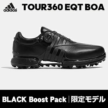 【限定モデル】アディダスゴルフ日本正規品TOUR360EQTBoaBLACKBoostPackソフトスパイクゴルフシューズ2018新製品「WI975」【あす楽対応】