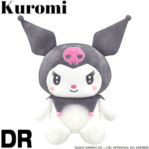 �y5/5 �G���g���[/���I�ōő�100%�|�C���g�o�b�N�z SANRIO �T�����I Kuromi �N���~ �u���b�N �ʂ������ �S���t �w�b�h�J�o�[ �u �h���C�o�[�p KUHD002 �v �y���X�݌ɕi�z