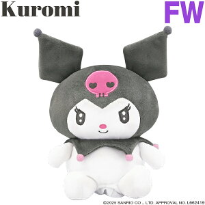 �y5/5 �G���g���[/���I�ōő�100%�|�C���g�o�b�N�z SANRIO �T�����I Kuromi �N���~ �S���t �w�b�h�J�o�[ �u �t�F�A�E�F�C�E�b�h�p KUHF001 �v �y���X�݌ɕi�z