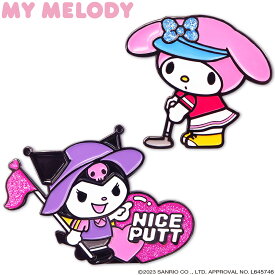 SANRIO サンリオ My Melody マイメロディ ＆ クロミ ゴルフマーカ― ( クリップマーカー ) 「 MMM002 」 【当店在庫品】