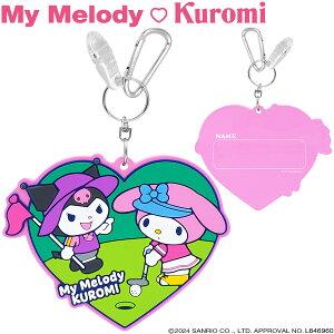 SANRIO �T�����I My Melody �� Kuromi �}�C�����f�B �� �N���~ �p�^�[�J�o�[�z���_�[���l�[���v���[�g �S���tver. ( ���o�[�^�C�v ) �u MMNP002 �v �y���X�݌ɕi�z