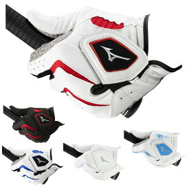 【7/13 10時～最大5倍!超ポイントバック祭[62H]】 MIZUNO ミズノ 正規品 W-GRIP ダブルグリップ メンズ ゴルフグローブ(左手用) 2024モデル 「 5MJML401 」 【当店在庫品】
