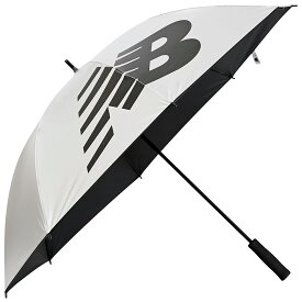 【9/18 エントリー/抽選で最大100%ポイントバック】 new balance ニューバランス 正規品 晴雨兼用 パラソル 全天候 アンブレラ 銀傘 日傘 雨傘 UVカット 2025モデル 「 LAM55665 シルバー ( SL ) 」 【当店在庫品】