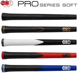 NO1-GRIP ナンバーワングリップ 日本正規品 PRO series SOFT プロシリーズ ソフト ウッド＆アイアン用ゴルフグリップ 単品(1本)