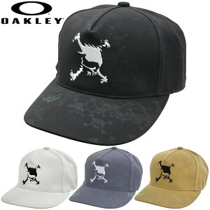 �y10/18 �G���g���[/���I�ōő�100%�|�C���g�o�b�N�z OAKLEY �I�[�N���[ ���K�i SKULL EMB CAP FA 25.0 �X�J�� EMB �L���b�v 2025���f�� �u FOS902176 �v �y���X�݌ɕi�z