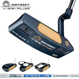 【11/11まで エントリーで最強配送10倍】 【限定品】 ODYSSEY オデッセイ日本正規品 AI-ONE MILLED エーアイワン ミルド パター 2024モデル ストロークラボSL90スチールシャフト 【当店在庫品】