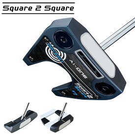 【7/13 10時～最大5倍!超ポイントバック祭[62H]】 ODYSSEY オデッセイ日本正規品 Ai-ONE SQUARE 2 SQUARE スクエア トゥ スクエア パター 2025新製品 ストロークラボSL90スチールシャフト 【当店在庫品】