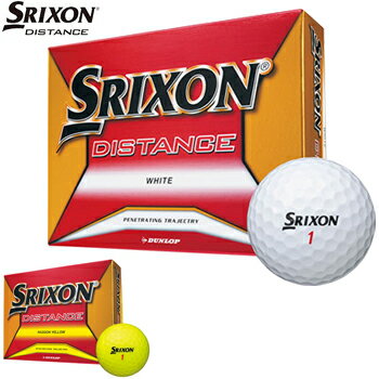 楽天市場 ダンロップ日本正規品 Srixon Distance スリクソン ディスタンス ゴルフボール1ダース 12個入 あす楽対応 ｅｚａｋｉ ｎｅｔ ｇｏｌｆ