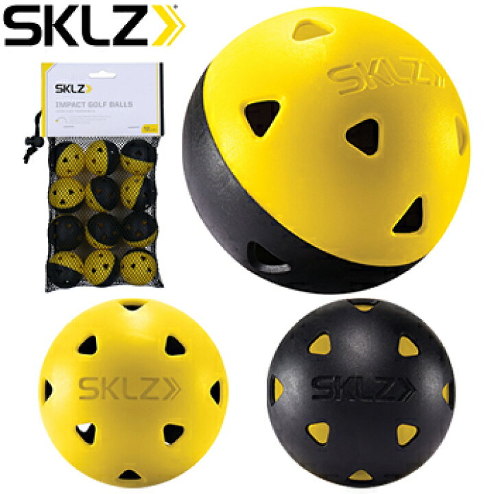 楽天市場】SKLZ(スキルズ)日本正規品 IMPACT GOLF BALLS(インパクトゴルフボール) 「027634」 「ゴルフスイング練習用品」  【あす楽対応】 : ＥＺＡＫＩ ＮＥＴ ＧＯＬＦ
