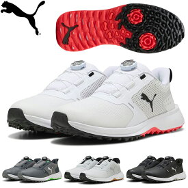 【11/18 エントリー/抽選で最大100%ポイントバック】 PUMA GOLF プーマ ゴルフ 日本正規品 フュージョングリップ6 ディスク スパイクレス ゴルフシューズ 2025モデル 「 311216 」 【当店在庫品】