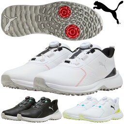 PUMA GOLF 正規品 メンズ FUSION GRIP 6 EVO DISC フュージョングリップ6 エヴォ ディスク スパイクレスゴルフシューズ 313218