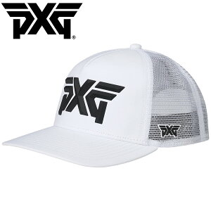 PXG �s�[�G�b�N�X�W�[ ���K�i �g���b�J�[ ���b�V�� 5�p�l�� �L���b�v �z���C�g Parsons Xtreme Golf �p�[�\���Y �G�N�X�g���[�� �S���t �u H-25PXG000331-WHT-OSFM �v