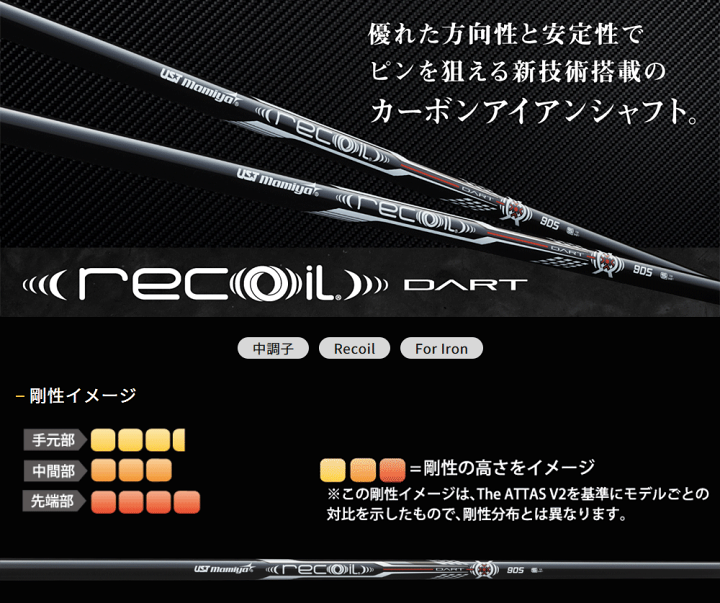 楽天市場】UST mamiya マミヤ 日本正規品 Recoil DART リコイル ダート