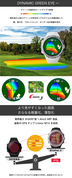 楽天市場】ShotNavi ショットナビ 正規品 Evolve α エボルブ 楽天市場】ShotNavi ショットナビ 正規品 Evolve α エボルブ