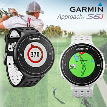 2015新製品ガーミン(GARMIN)日本正規品高性能GPS距離測定器腕時計型GPSゴルフナビAPPROACH(アプローチ)S6J【あす楽対応】