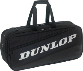 DUNLOP（ダンロップテニス） ラケットバッグ（テニスラケット2本収納可） DTC－2185 ブラックシルバー