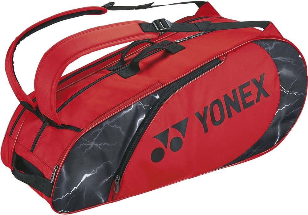 Yonex ヨネックス レッド 贈与 ラケットバッグ6 販売期間 限定のお得なタイムセール