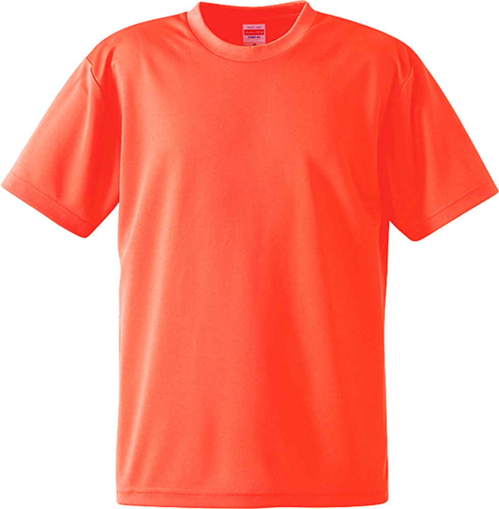 激安先着 UnitedAthle(ユナイテッドアスレ) 1オンス ドライTシャツ ケイコウオレンジ ウェア