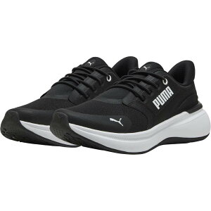 �v�[�} SOFTRIDEEXOSHIFT PUMABLACK-PUMAWHITE